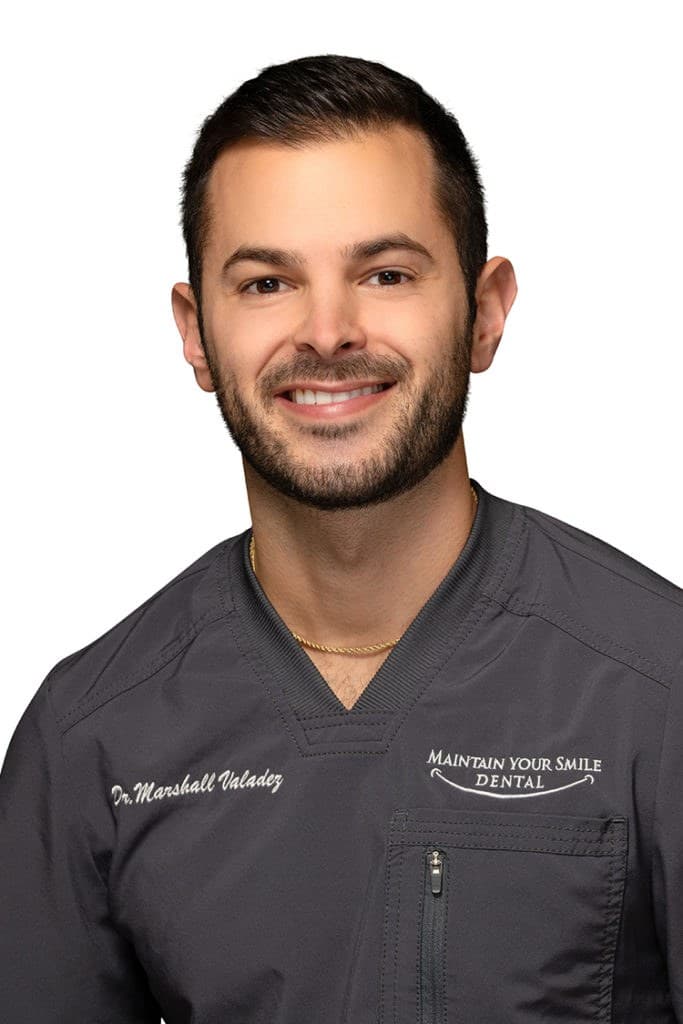Dr. Marshall Valadez, DMD, dentist at Maintain Your Smile Dental in Rockford, IL